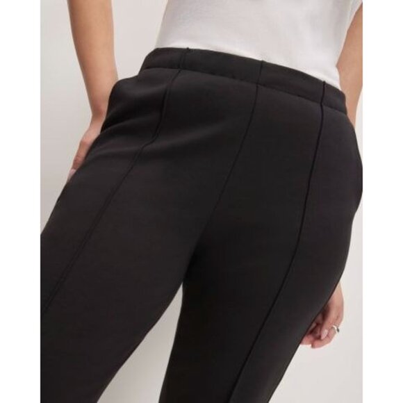 Everlane The Dream Pant Pintuck Pull On Pockets Drawstring Tapered Black Size L - Picture 2 of 8